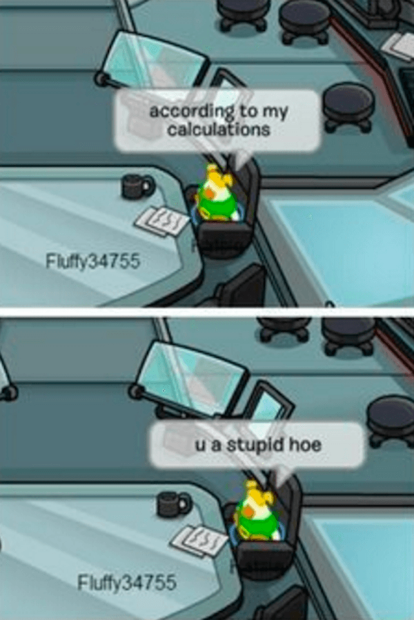 Funniest Bans On Club Penguin