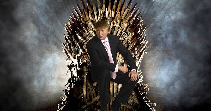 Trump On The Iron Throne