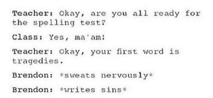 Writes Sins