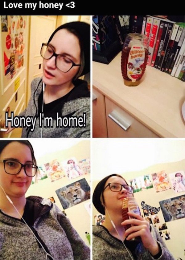 Honey Sad 4 Panel Memes