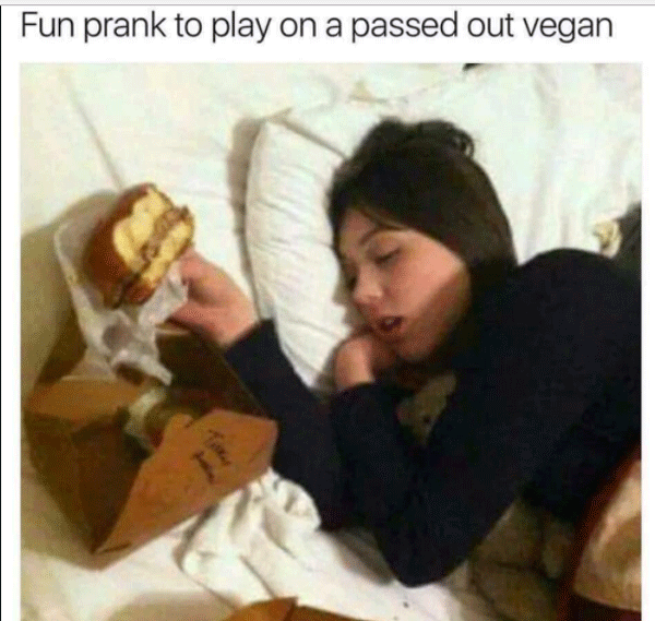 Passed Out Vegan