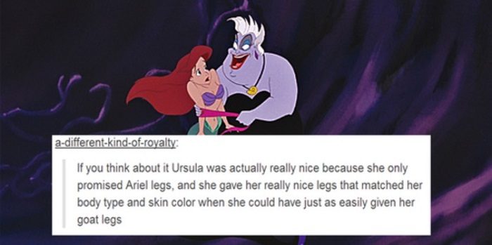 Ursula Gives Great Legs