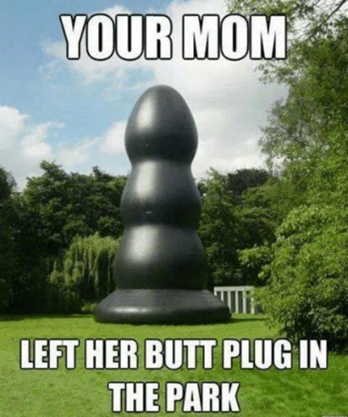 Found Your Mom's Butt Plug