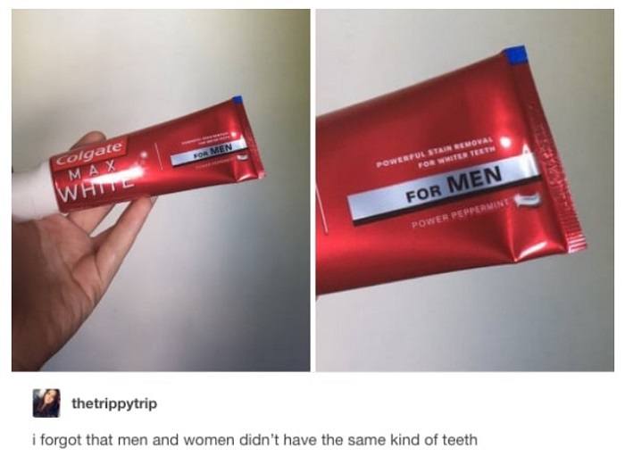 Different Teeth