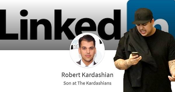 Rob Kardashian Linkedin