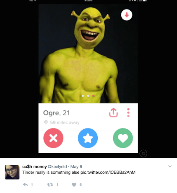Shrek Profile Five Word Tweet
