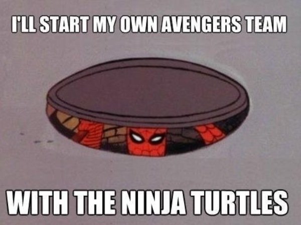Spiderman Memes Own Avengers Team