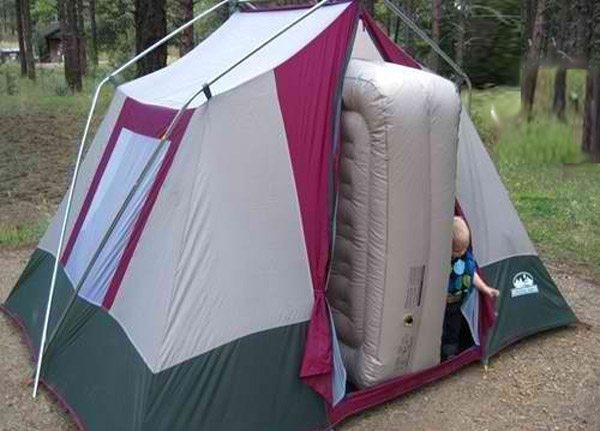 Funny Camping Fails Air Mattress