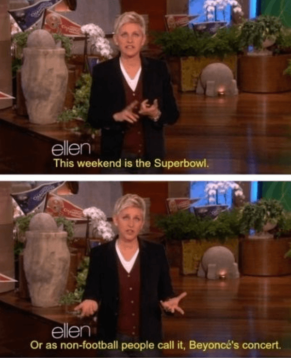 Funny Ellen DeGeneres Quotes On Beyonce