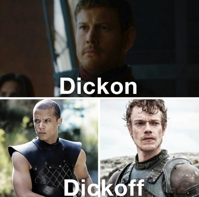 GOT Reactions Dickon Dickoff