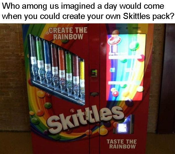 Skittles Machine