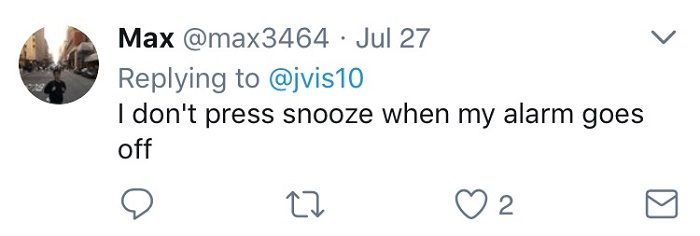 Don't Press Snooze