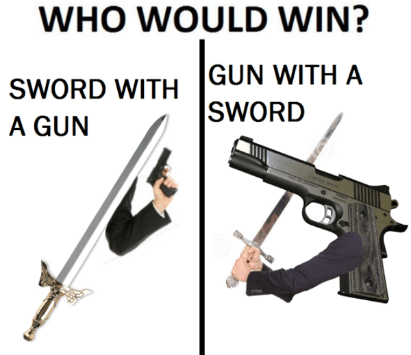 Gun Sword Sword Gun