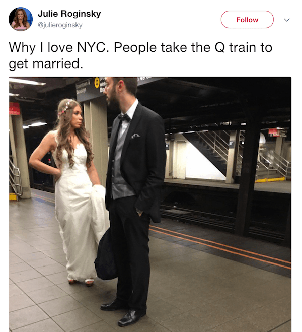 True New York Tweets Q Train