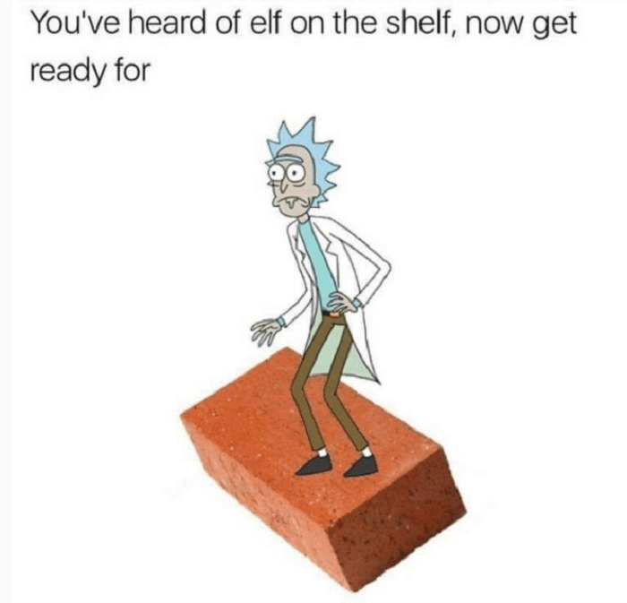 Rick On A Brick