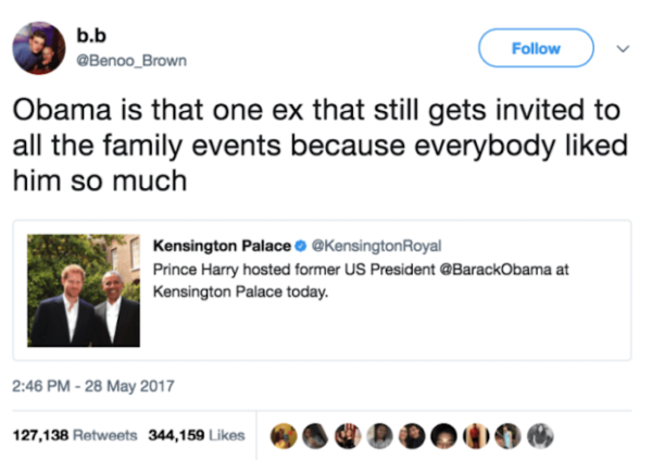 Obama Ex 100K Retweets