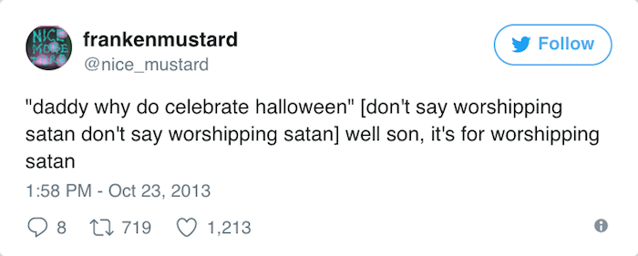Worshipping Satan