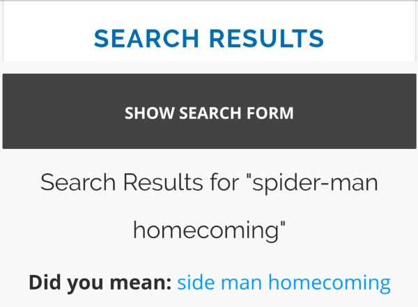 Spider Man Search Results
