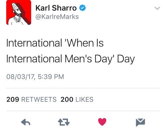 When Is Mens Day