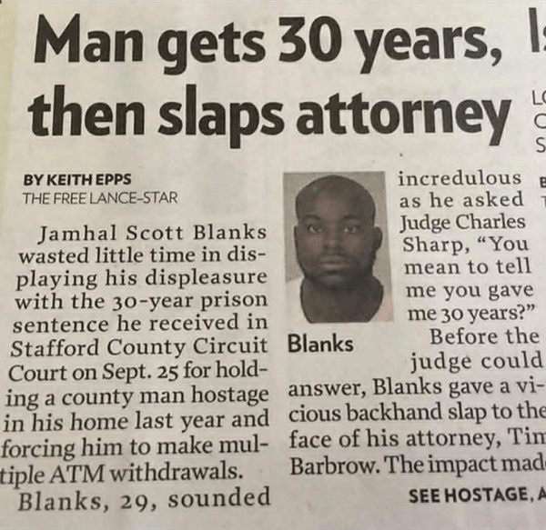 Attorney Slap