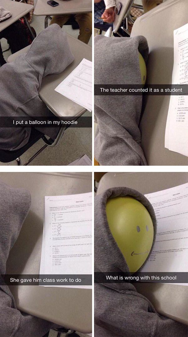 Balloon Student