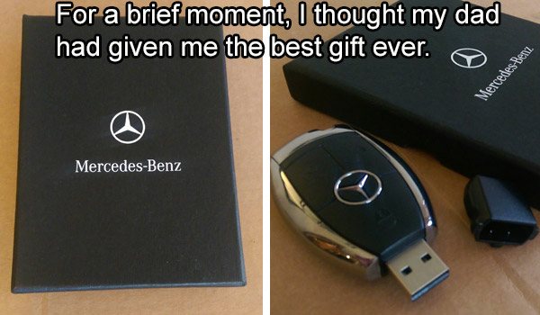 Mercedes Benz USB Keychain