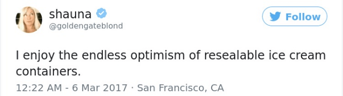 Creamy Optimism
