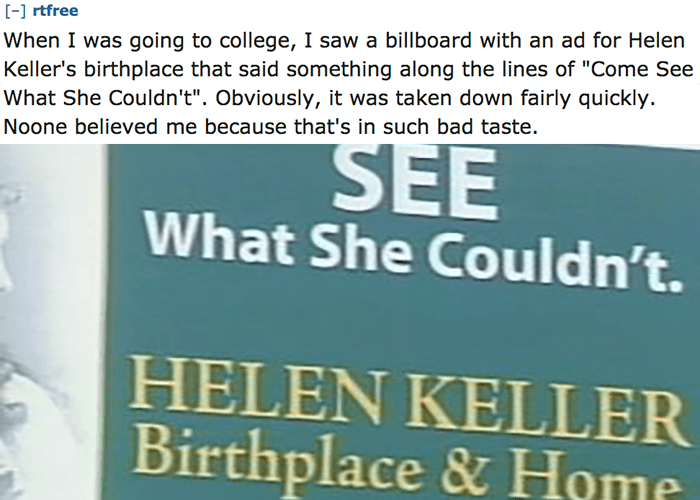 Helen Keller Sign