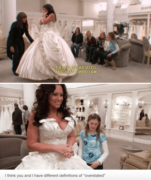 Overstated Funny Moments From Say Yes To The Dress