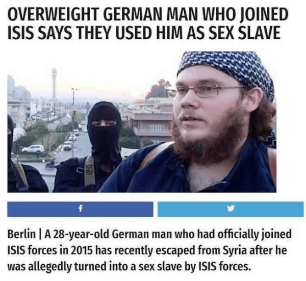 Overweight German Man Funny Headlines