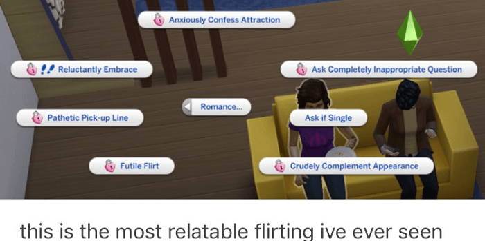 Relatable Flirting
