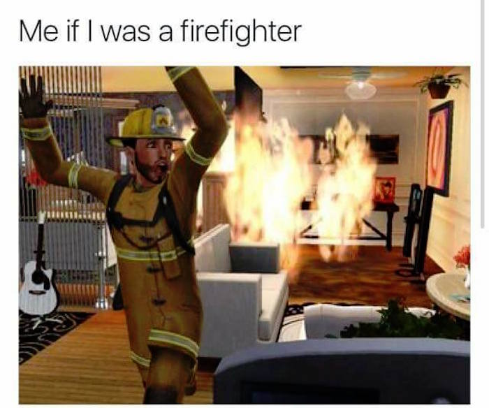 Sims Firefighter