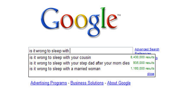 Funny Google Autocomplete Suggestions