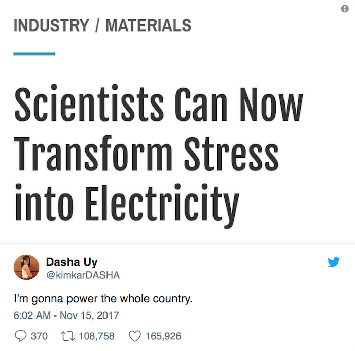 Stress Electricity