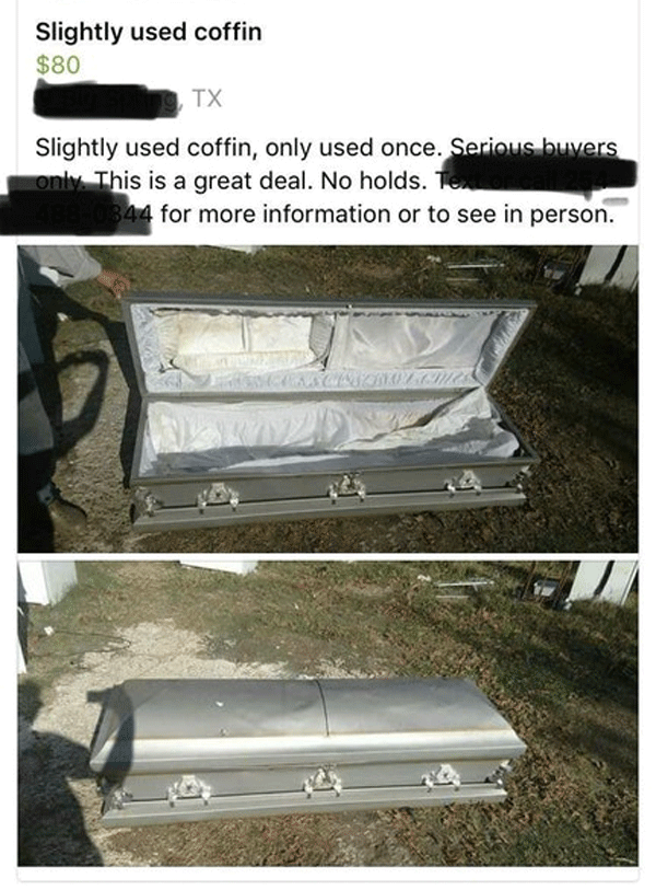 Used Coffin