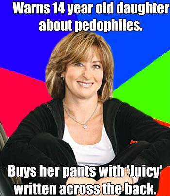 Sheltering Mom Meme Buys Juicy Pants For Daughter