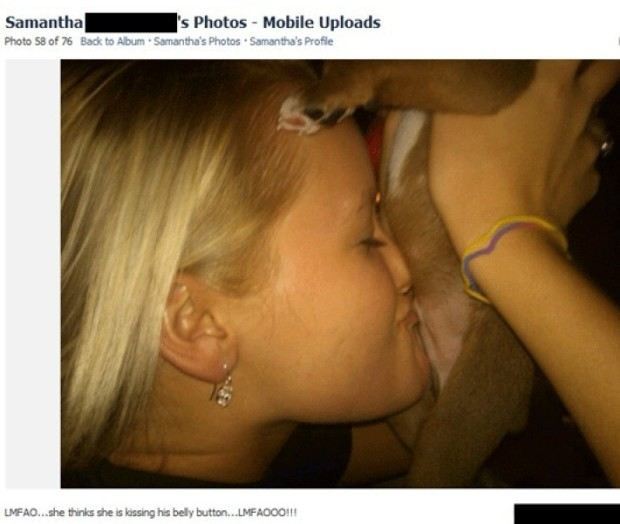 Dog Kiss Facebook Picture Fail