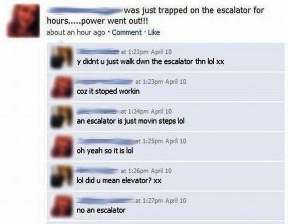 Escalator Facebook Post