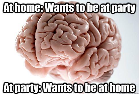 Scumbag Brain Meme Home Parties