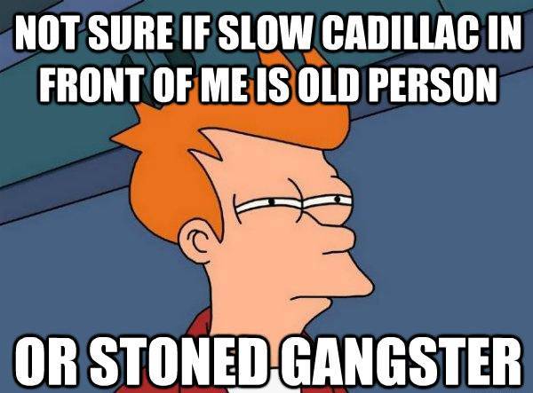 Fry Futurama Meme Cadillac