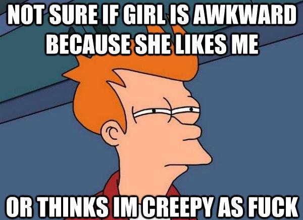 Best Futurama Fry Memes Creepy Girl