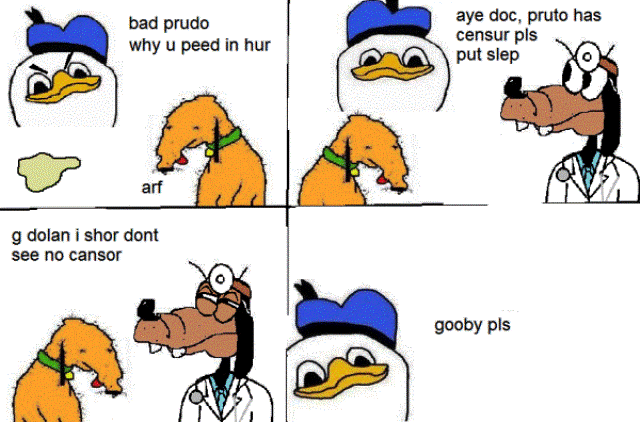 Dolan and Pluto Comic