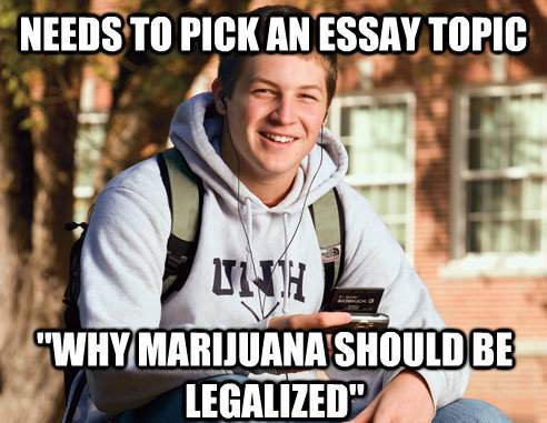 College Freshman Memes Selects An Essay Topic