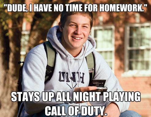 No Time For Homework