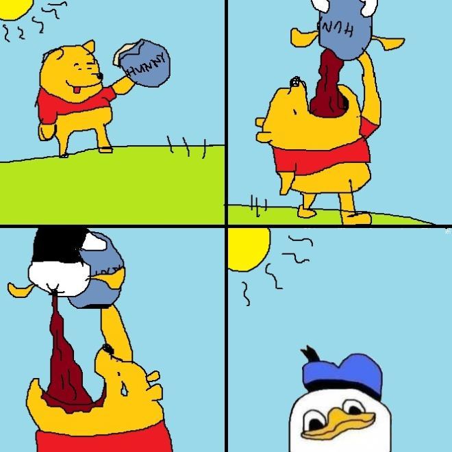 Dolan Comic Pooh Bear