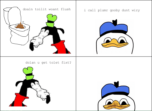 Dolan Comic Toilet Full
