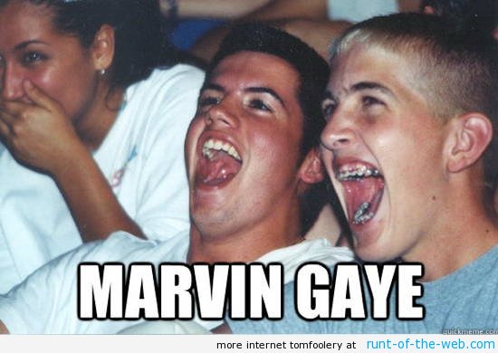 Immature High Schoolers Marvin Gaye