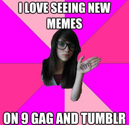 Scene Nerd Meme 9Gag and Tumblr Memes