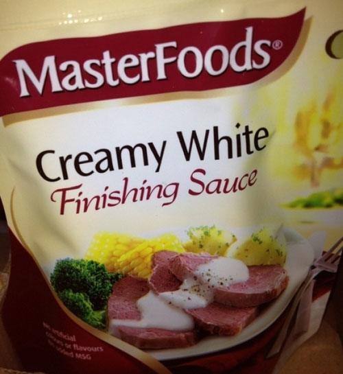 Creamy Finishing Sauce