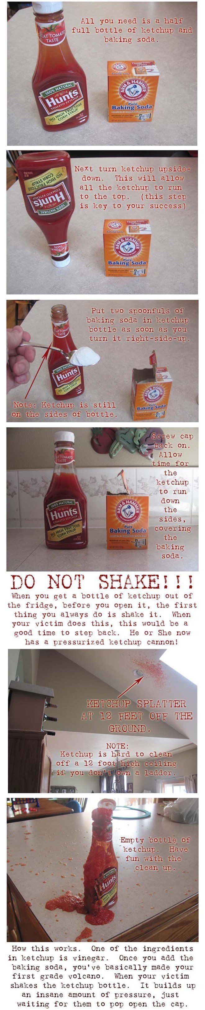 Ketchup April Fools Prank